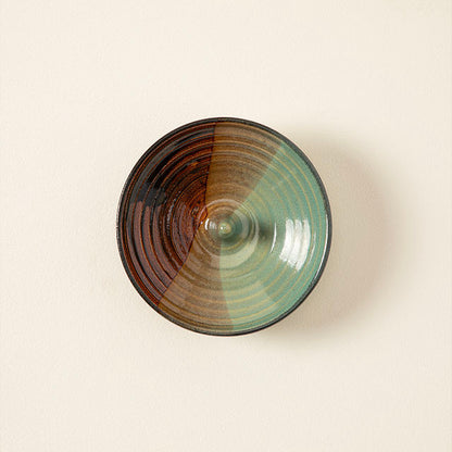 Handmade Stoneware Omelet Dish - gallery image 3