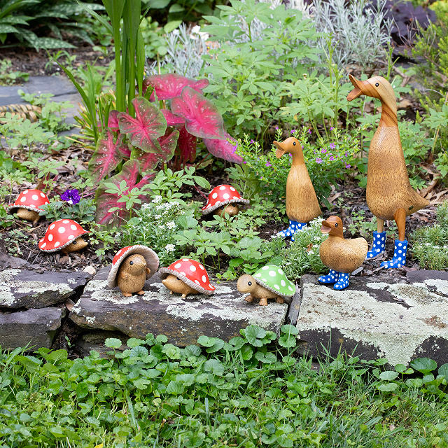 Spotted Boots Wooden Duck - gallery image 3