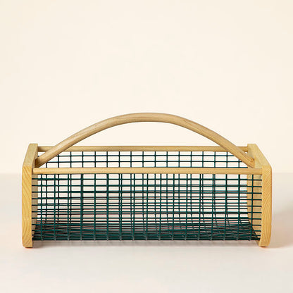Wooden Garden Harvest Basket - gallery image 1