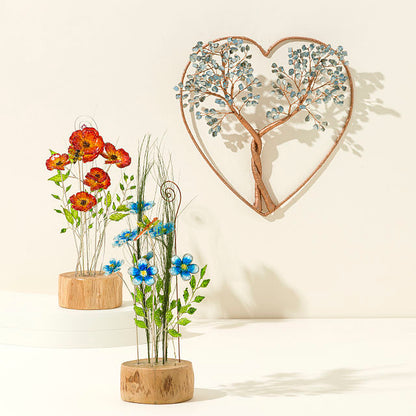 Birth Month Glass Wildflower Bouquet - gallery image 4