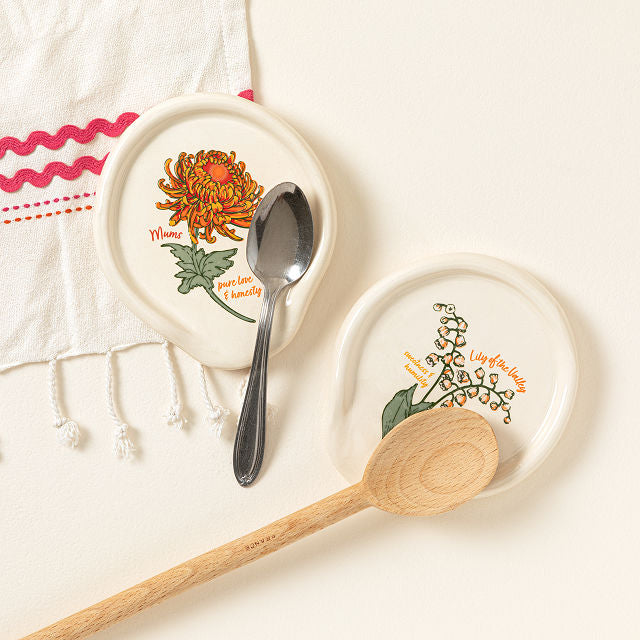 Birth Month Flower Spoon Rest - gallery image 3