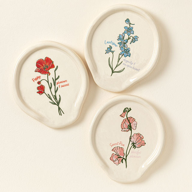Birth Month Flower Spoon Rest - gallery image 4