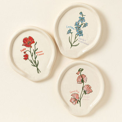 Birth Month Flower Spoon Rest - gallery image 4