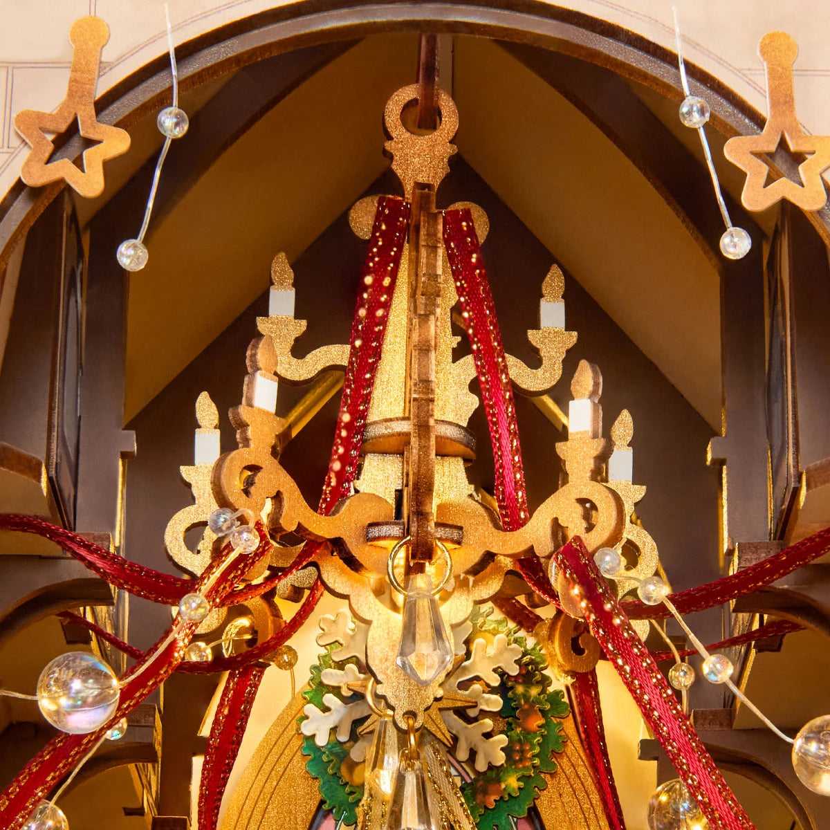 Rolife Caroling Cathedral TGB26 Book Nook Kit - gallery image 4