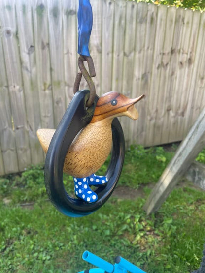 Spotted Boots Wooden Duck - gallery image 8