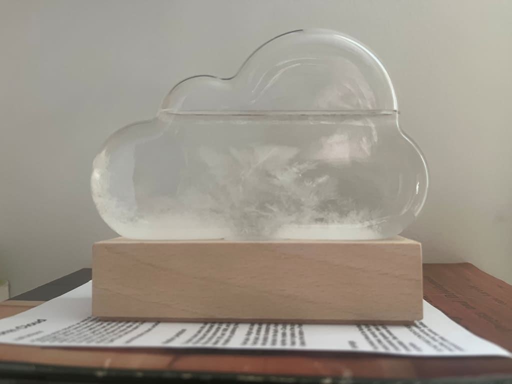Crystal Cloud Desk Ornament - gallery image 3