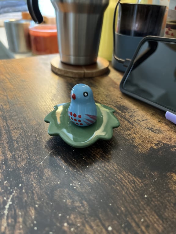 Seven Ceramic Guide Birds - gallery image 7