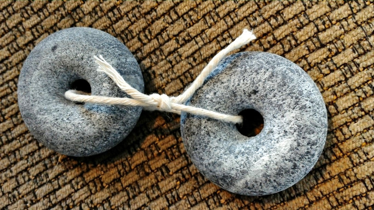 Natural Soapstone Eye Discs - gallery image 4