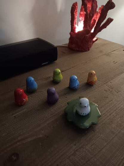 Seven Ceramic Guide Birds - gallery image 4